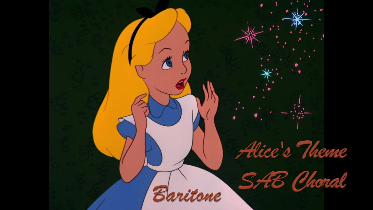 Alice's Theme - Baritone, SAB mixed, Rehearsal Track