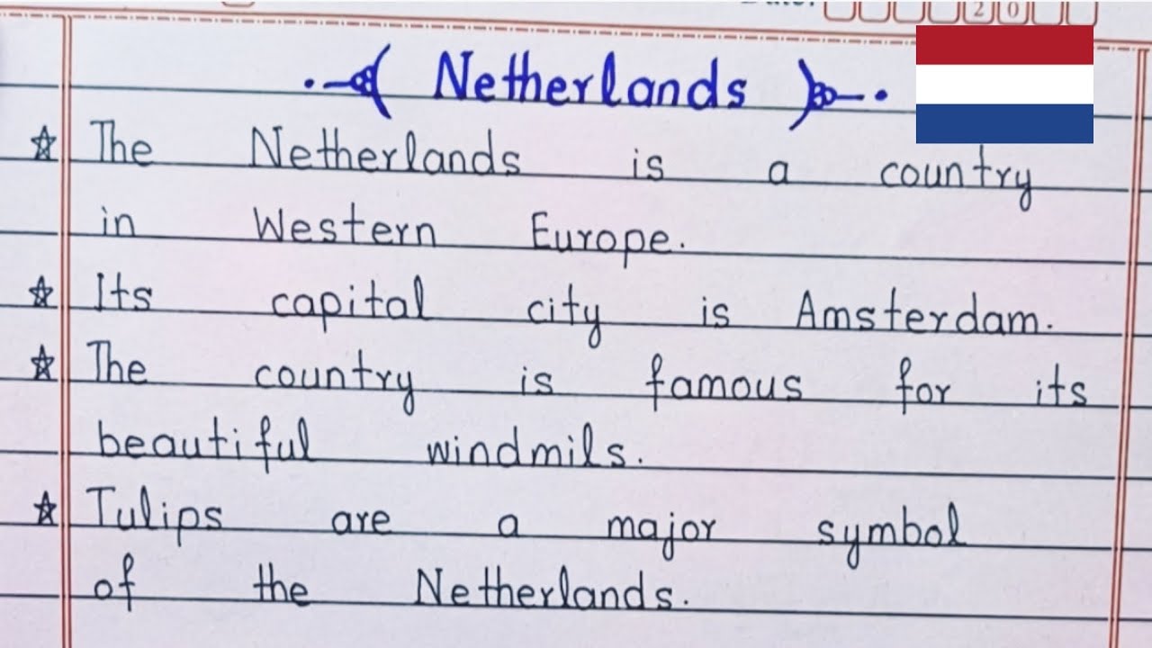 10 Amazing Facts About the Netherlands | Short English Essay 🇳🇱