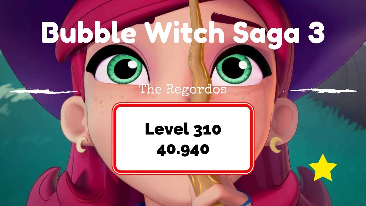 Bubble Witch 3 Level 310 - No Boosters