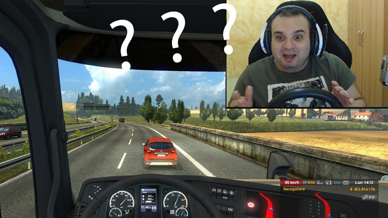 BARI ANCONA - DA DOVE SBUCA QUESTO ? - MAPPA ITALIANA - EURO TRUCK SIMULATOR 2 ITA