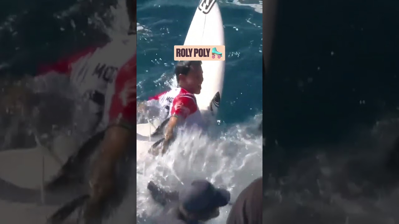 Stop, Drop and Roll. Fiji is firing.@corona #FijiPro @originalbonsoy