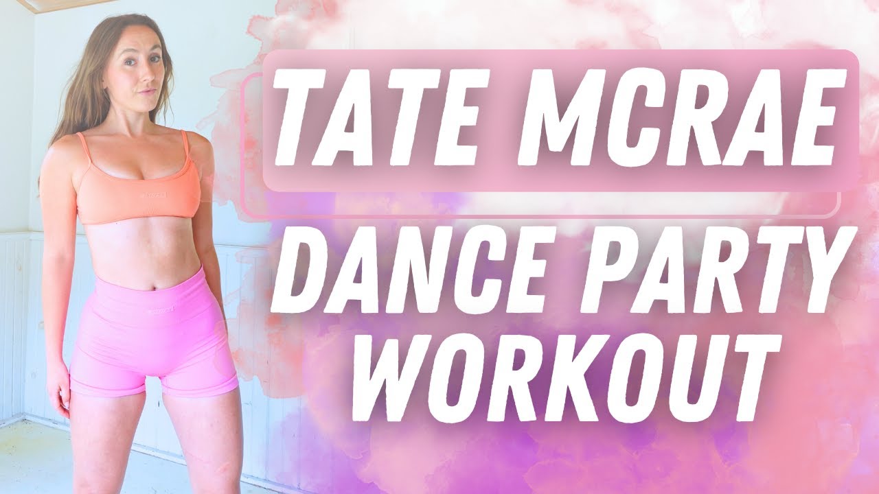 {Dance Workout} 9 MIN TATE MCRAE DANCE PARTY WORKOUT | Fat Burning | Beginner Full Body Dance Cardio