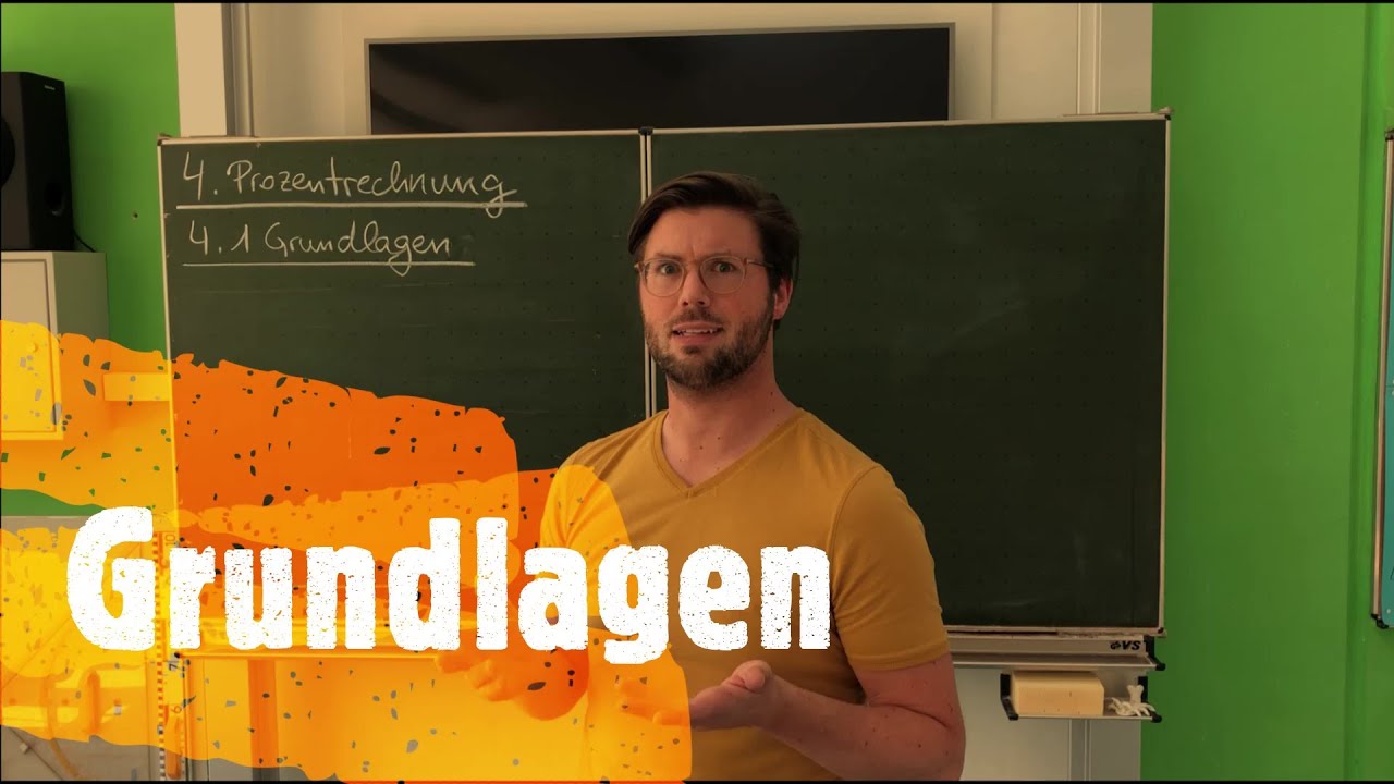 Prozentrechnung - Grundlagen