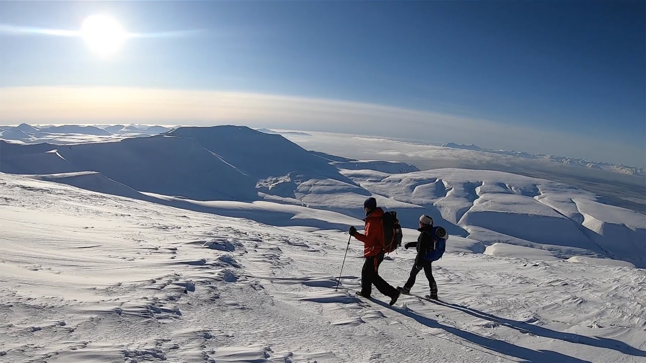 Svalbard. Hiking Grumant Part 1.
