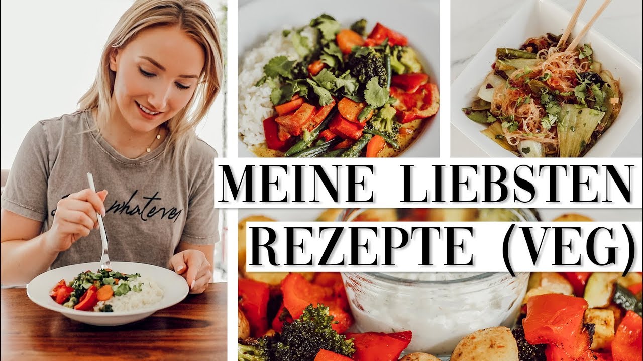 Meine 3 LIEBLINGSREZEPTE (vegetarisch/vegan) - Gesund, Schnell und Einfach - TheBeauty2go