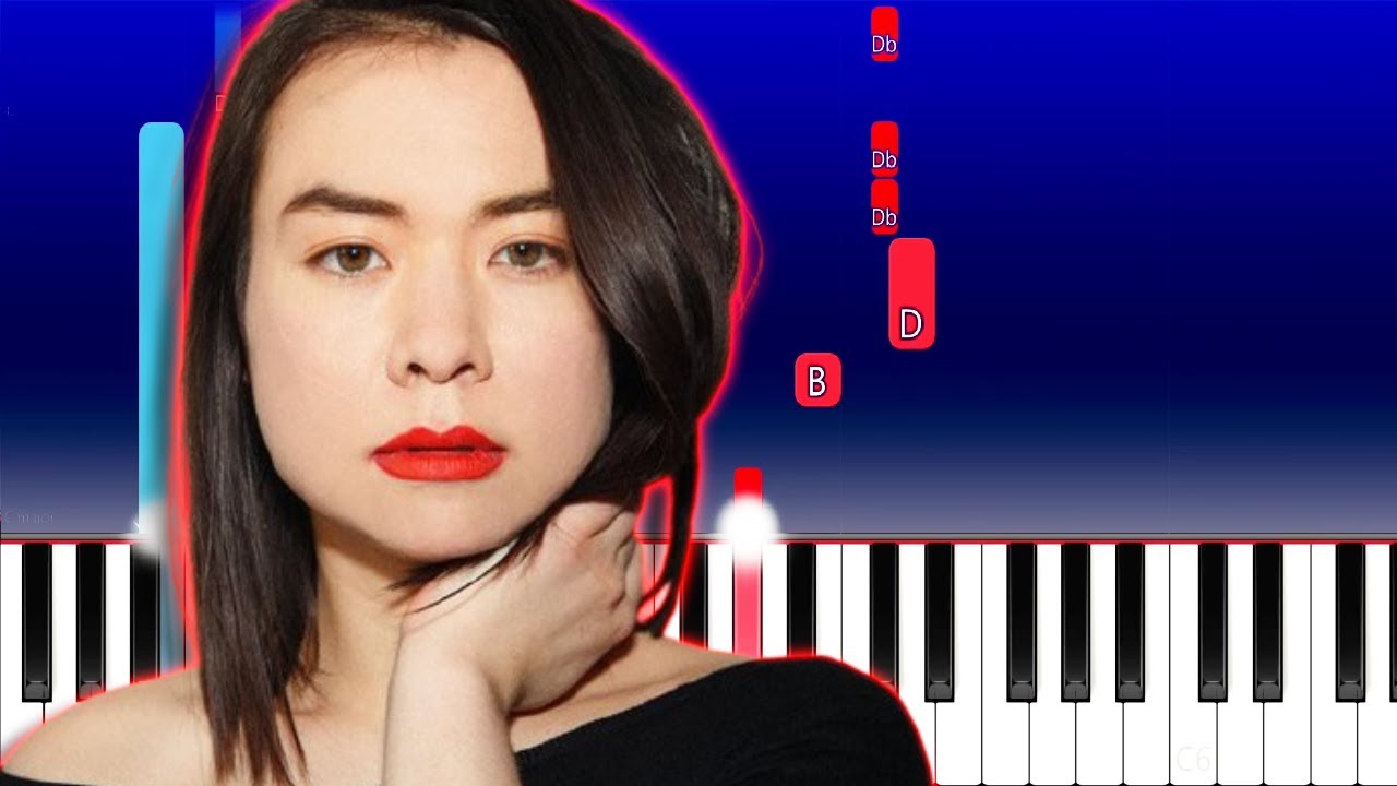 Mitski - Liquid Smooth (Piano Tutorial)