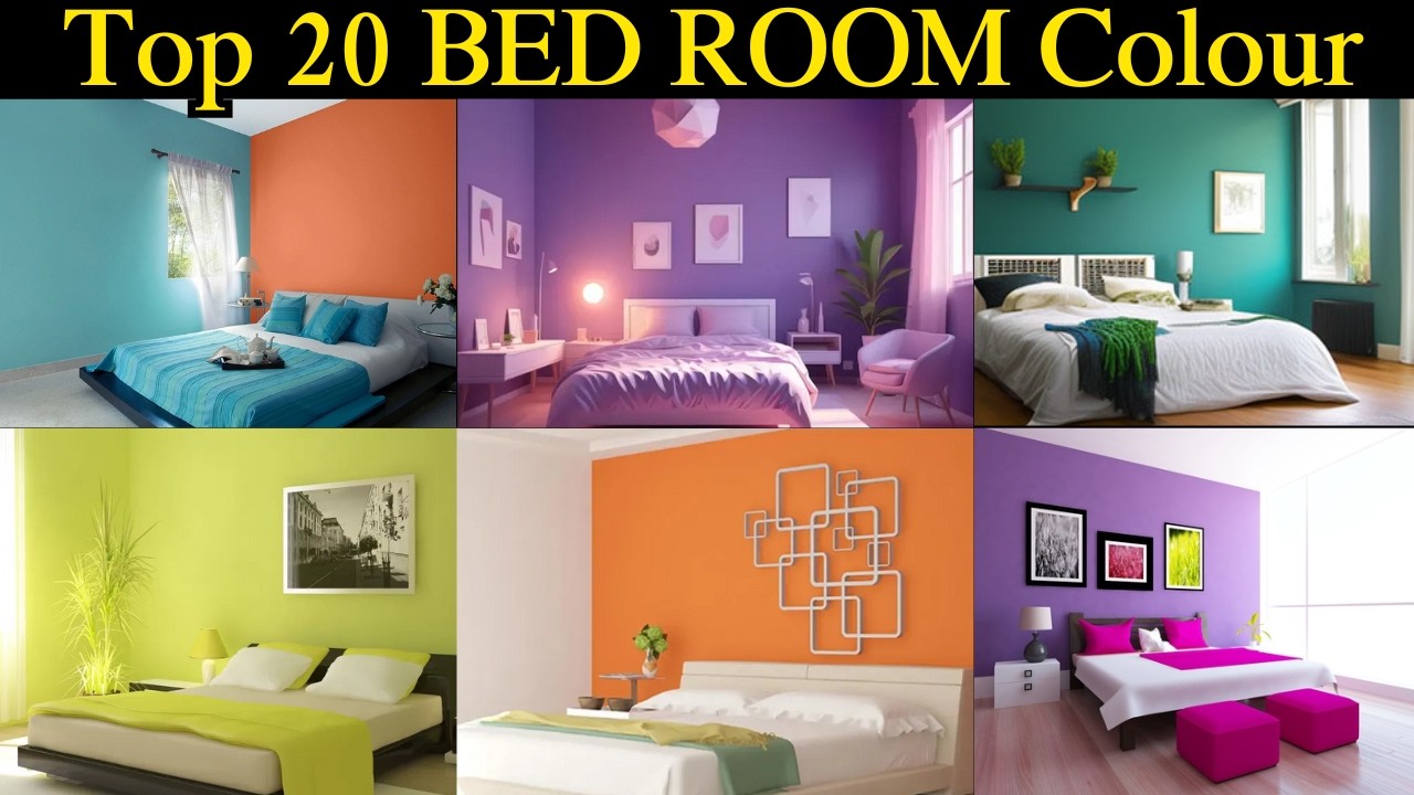 Bedroom colour idea | Best Bedrooms' colour combination | bedroom color combination