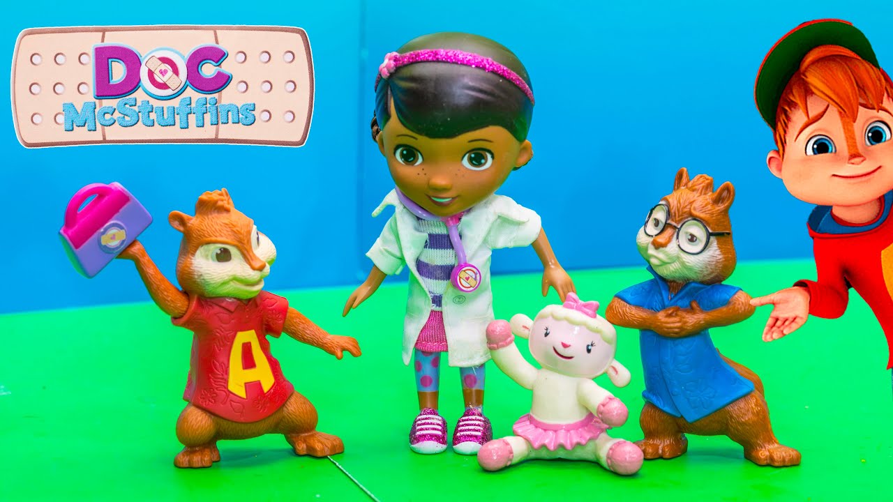 Doc McStuffins and Alvin and the Chipmunks and the Missing  Kit Toys