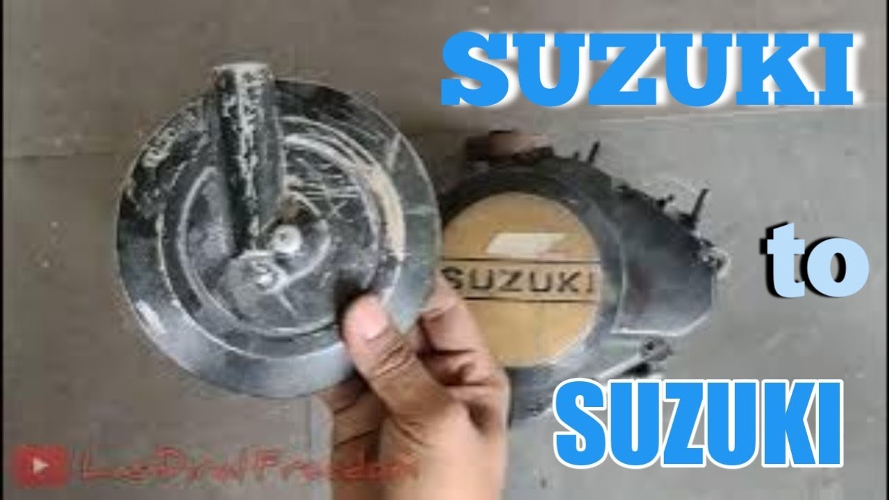 установить ручное сцепление Suzuki RGR |  пайка алюминия |  сварка алюминия