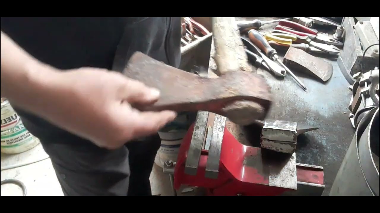 comment restaurer une vieille hache