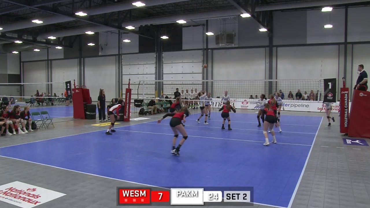 National Volleyball 15U Championship Power Pools. Pakmen vs Junior Wesmen