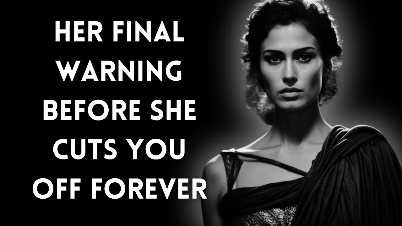 Последнее предупреждение от женщин-сигм: они отрежут вас навсегда (слушайте внимательно)