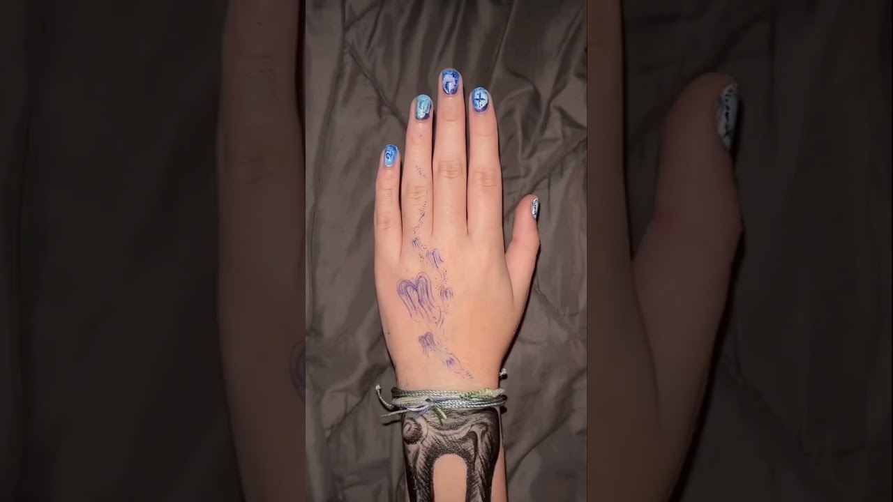 Hand doodles #shorts #art