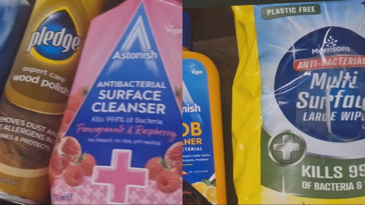 ASMR Let's GRAB some cleaning products to TAP AND TRACE with !