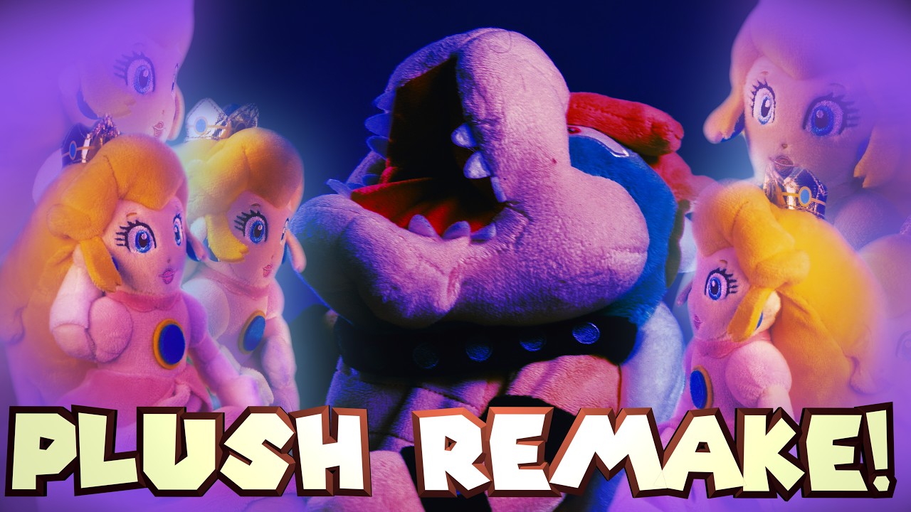 Bowser - Peaches (Plush Version) | The Super Mario Bros. Movie