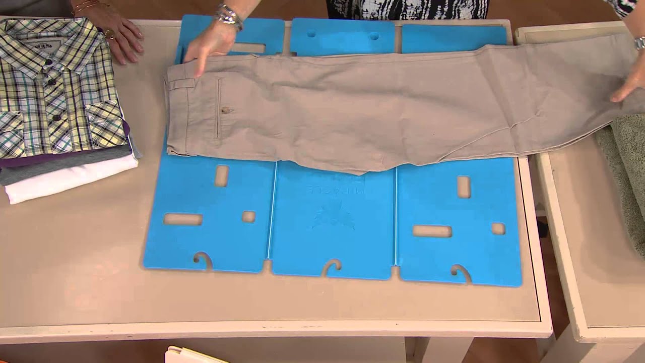 MiracleFold Time-Saving Organizing Laundry Folder with Jennifer Coffey