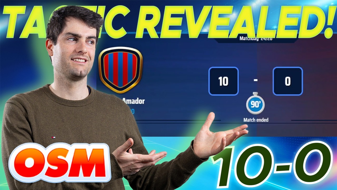 МЫ ВЫИГРАЛИ 10:0 И РАСКРЫЛИ ТАКТИКУ, A 433! | OSM PRO