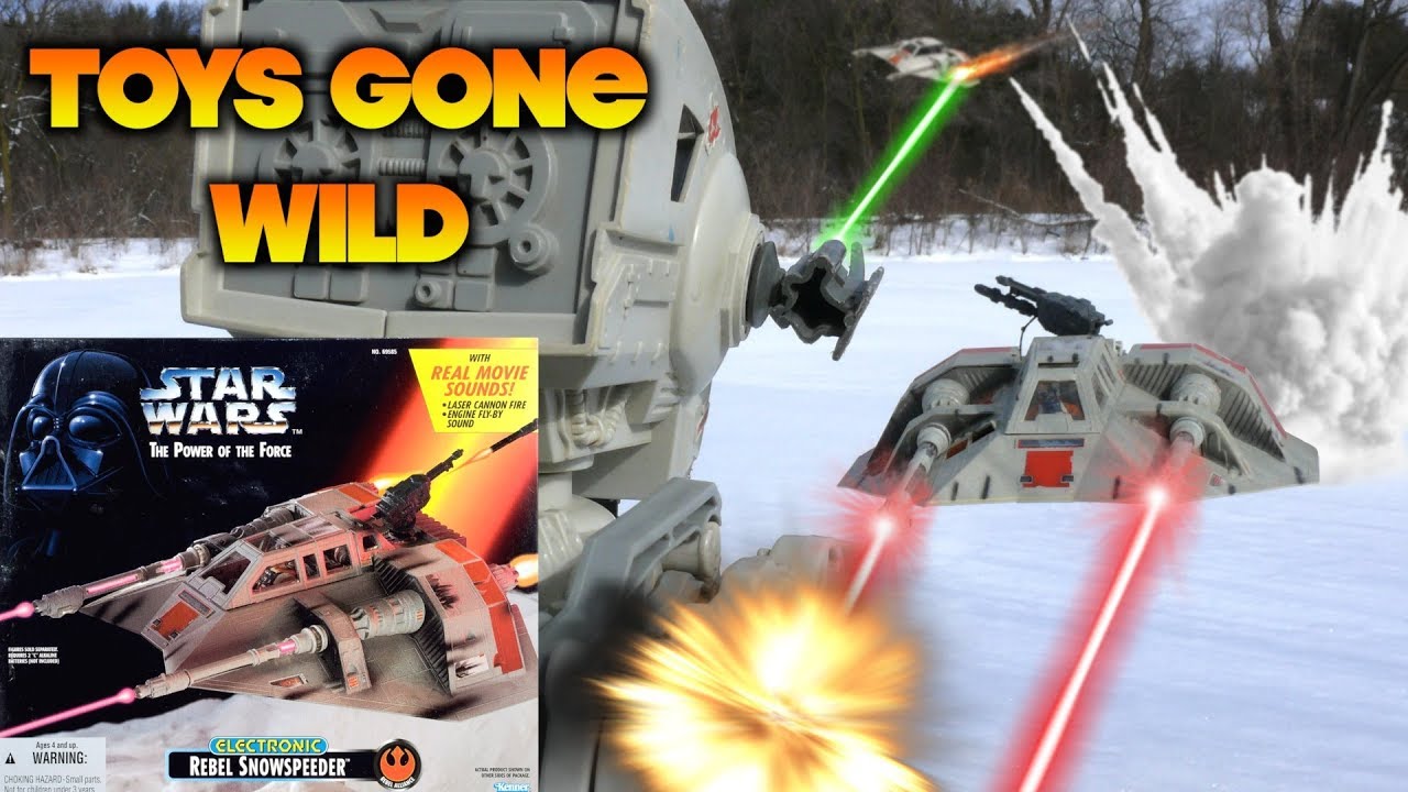 Toys Gone Wild: Star Wars Kenner Electronic Rebel Snowspeeder