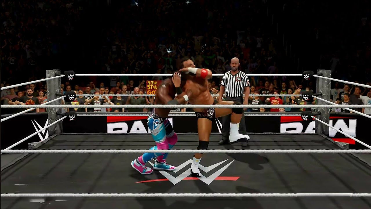 WWE 2K25 Online - LA Knight vs. Kofi Kingston