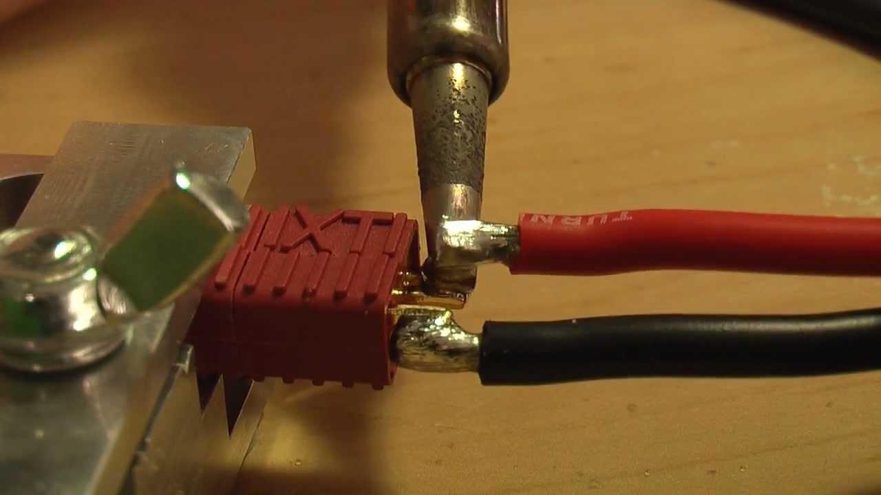 Soldering Deans Connectors