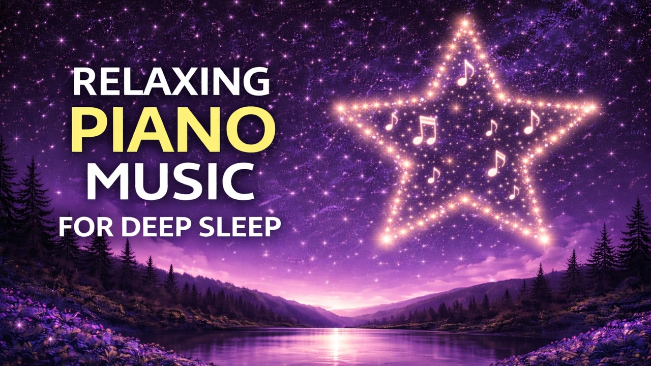 Beautiful Piano Music 🌙 1 Hour of Calm Focus & Relaxation