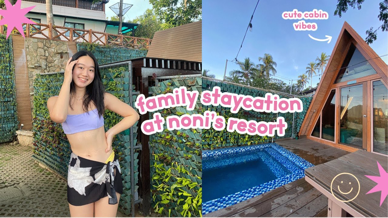 family staycation at noni's resort + trying diff restos in Batangas! 🏔🥐
