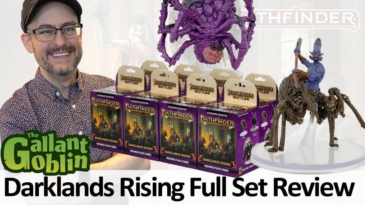 Darklands Rising Minis Full Set Review - WizKids Paizo Pathfinder Battles