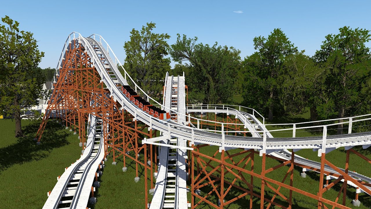 Clementon Park Jack Rabbit recreation - NoLimits 2