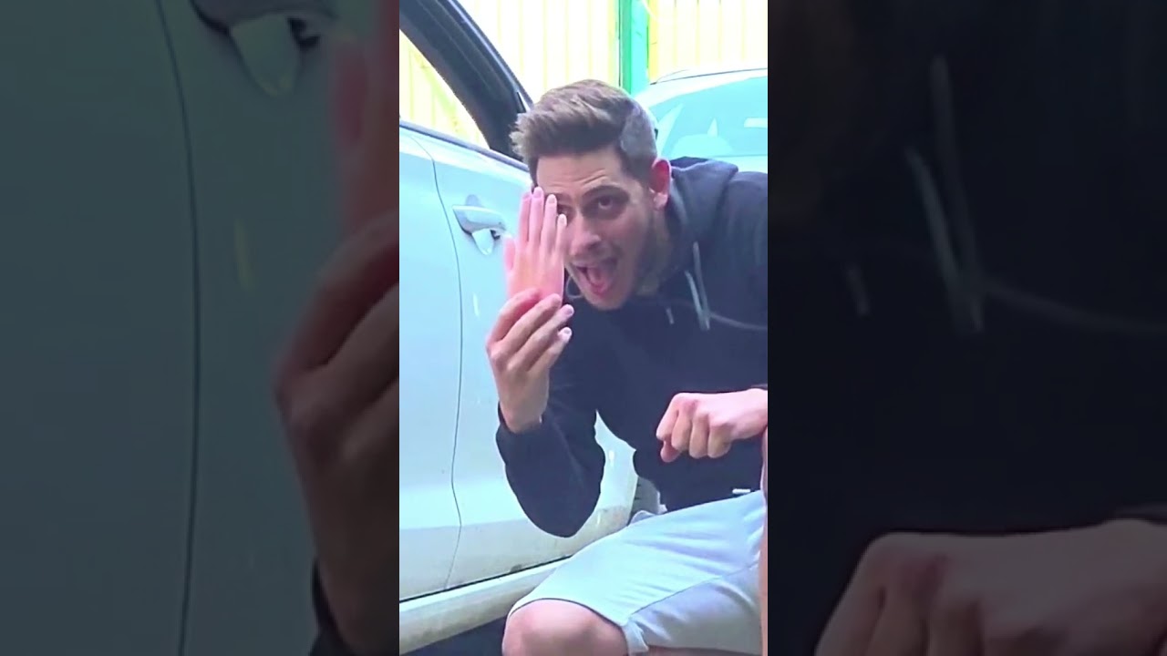 Me pranking my mom 