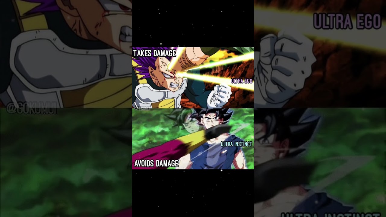 Ultra ego vs Ultra Instinct differences