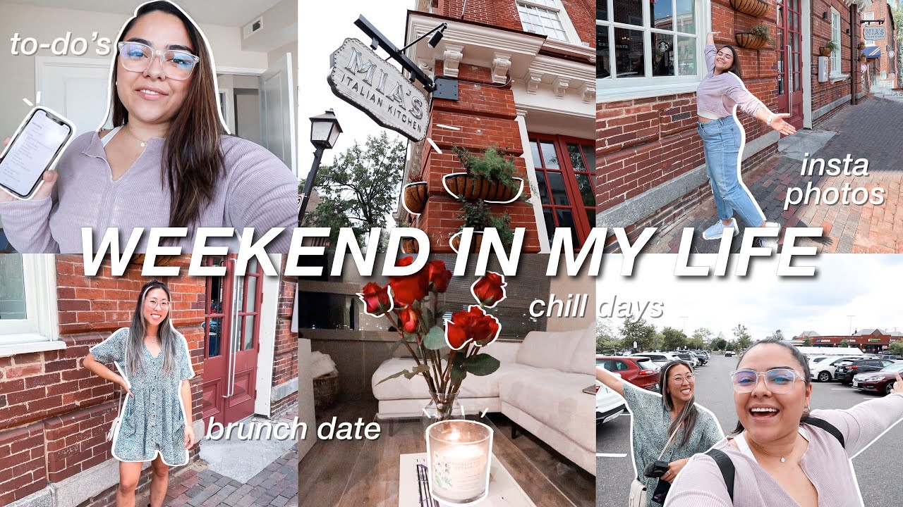 WEEKEND IN MY LIFE | brunch date, first time at homesense, workout & more!