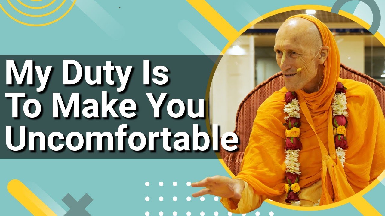 My Duty Is To Make You Uncomfortable