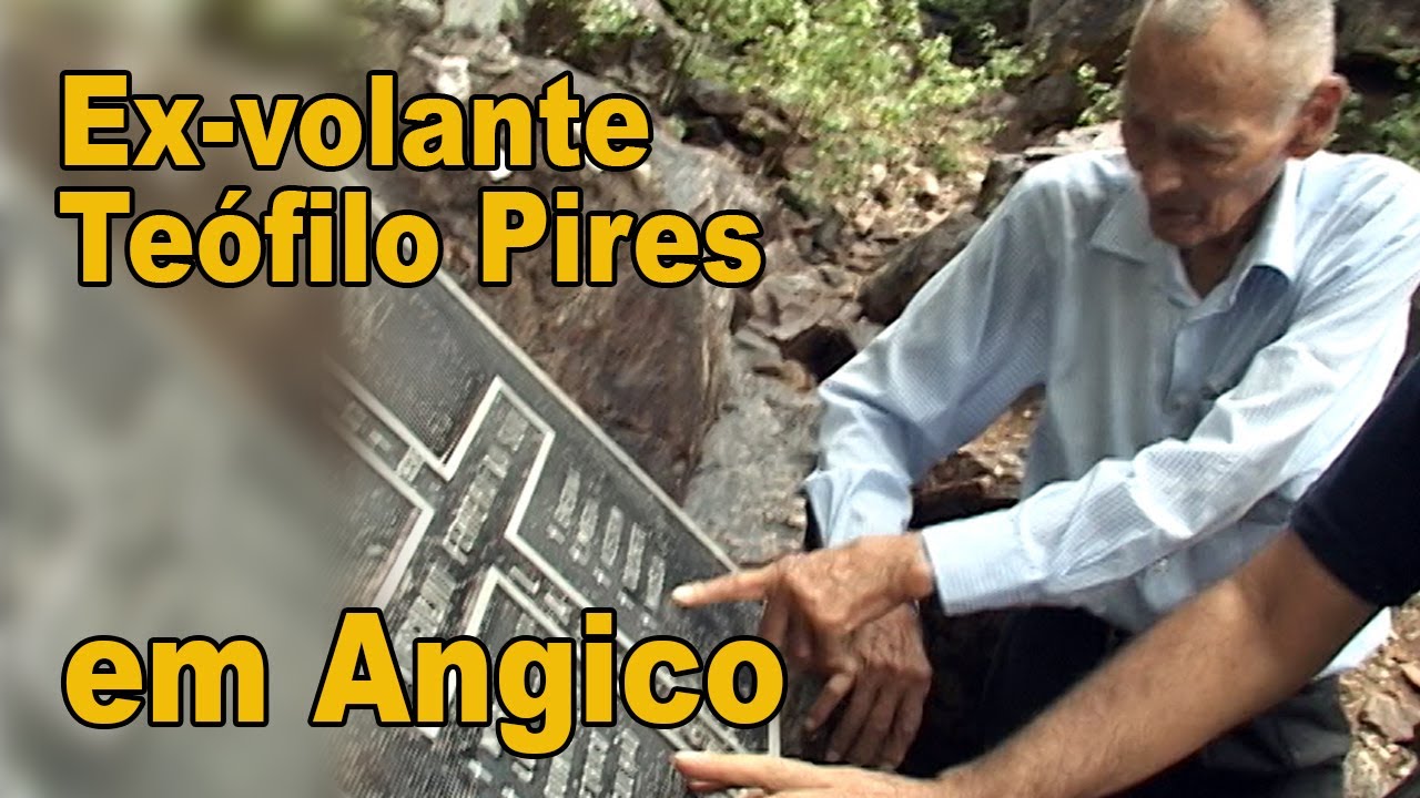 Teófilo Pires na Grota do Angico