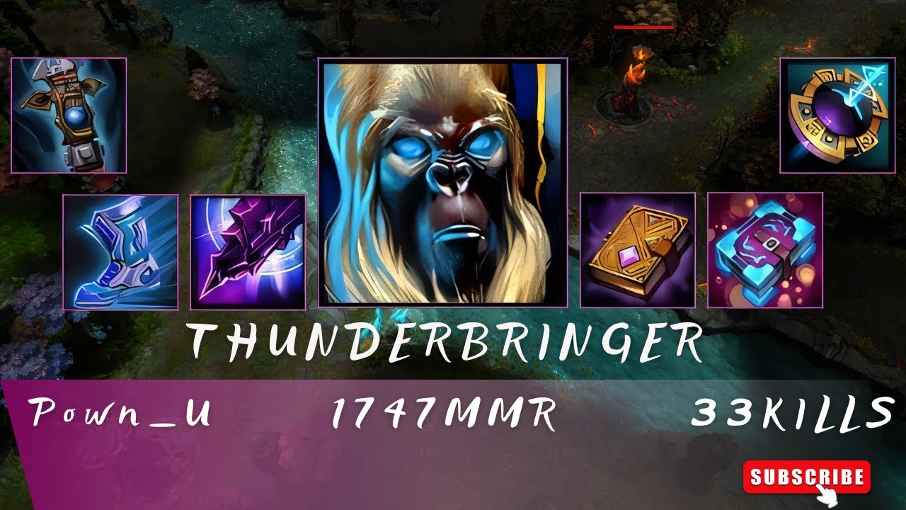 HoN | Mid Wars | Thunderbringer | Pown_U | 1747 MMR