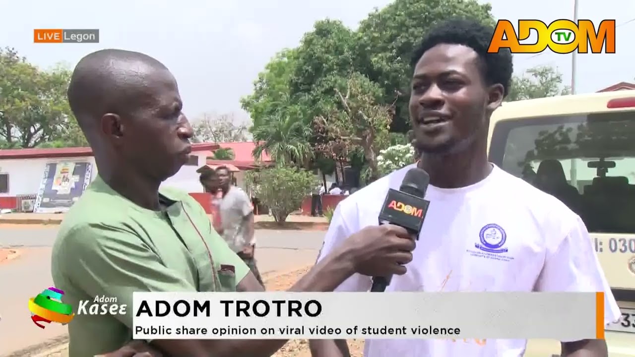 Adom Trotro: Public share opinion on viral video of student violence