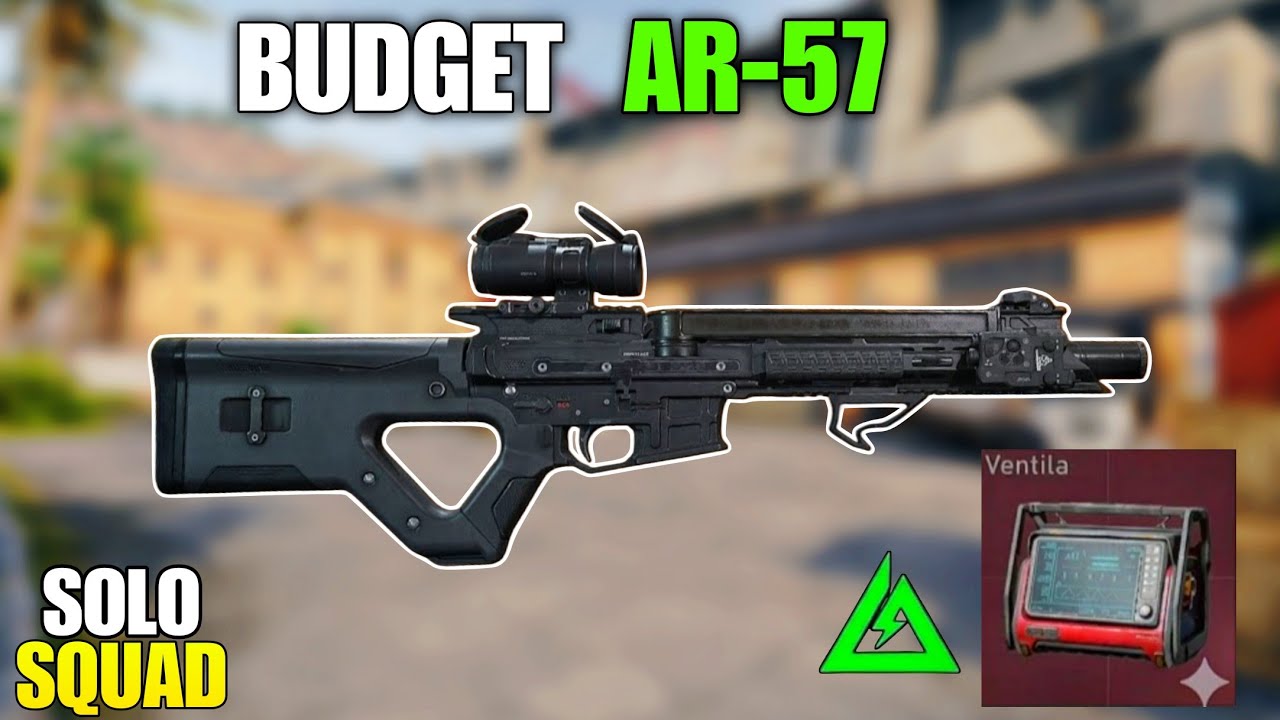 Wow😱ZERO RECOIL AR-57 BUILD😍DELTA FORCE MOBILE 
