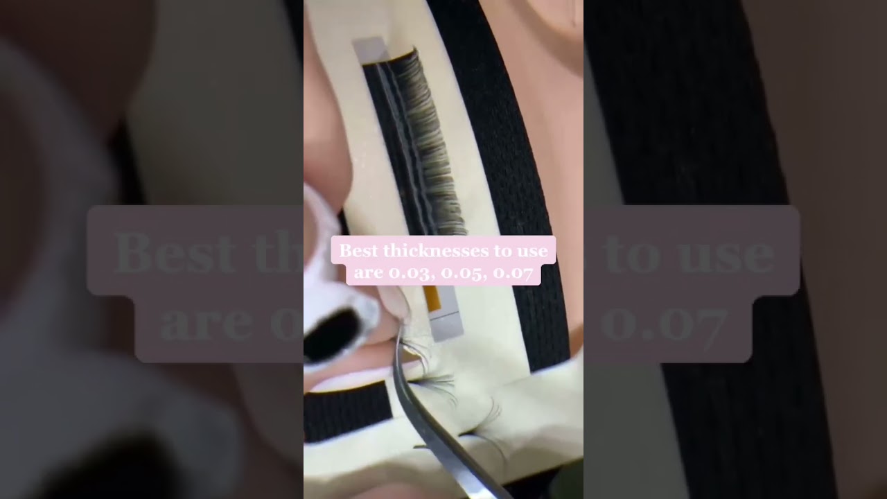 How to Handmake Volume Fans | Pro-Made Fans | Volume Lash Extension Beginner Tutorial #yegilashtips