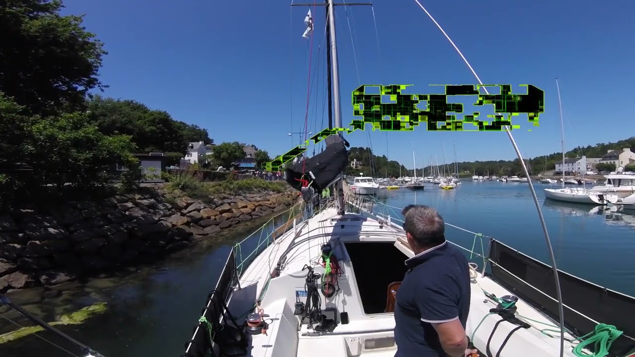 #67 |  Remplacement moteur | CAP sur Névez | Port Manec'h et Kerdruc | Dufour 3800
