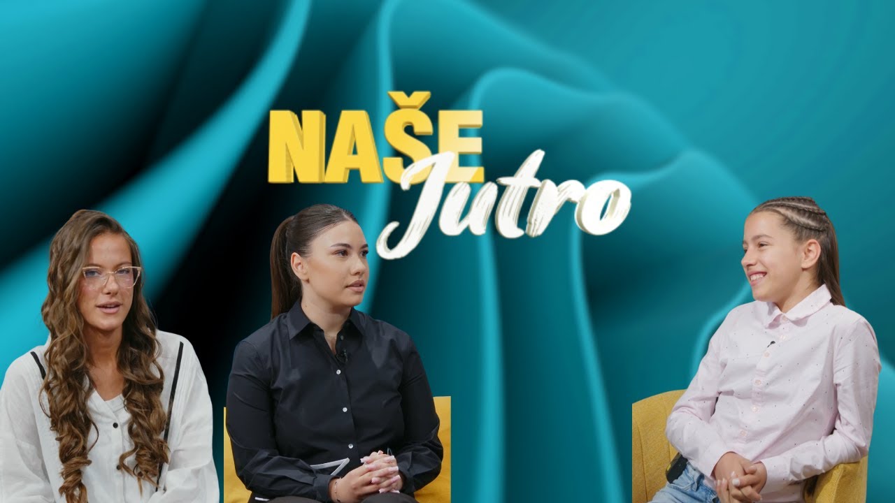 NAŠE JUTRO: Lara Baltić, Ksenija Lalatović i Staša Kostić, Grand International finale Ritam Evrope