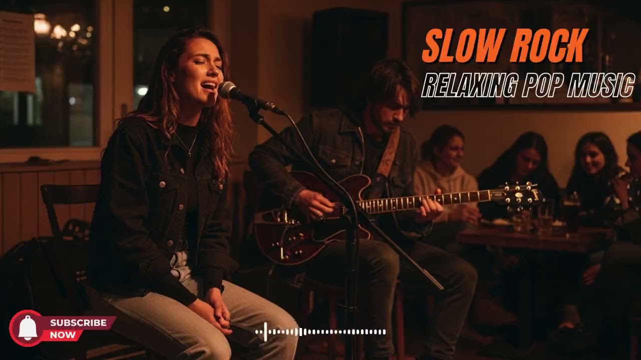 🎸 Clean Guitar Slow Rock – Smooth Rock Instrumental for Relaxation