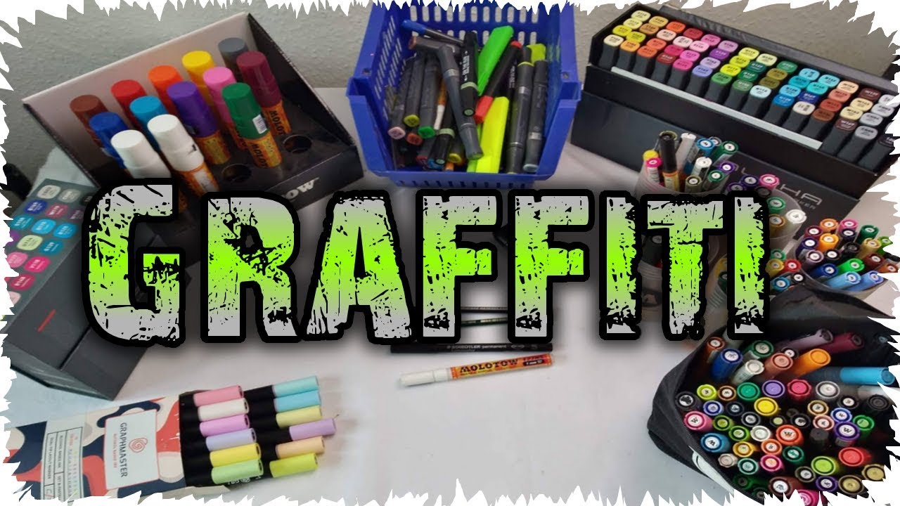 Graffiti Lernen ✔ DIESE GRAFFITI STIFTE BRAUCHST DU !