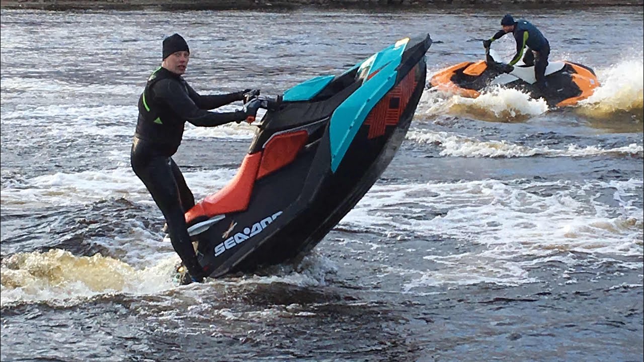 Sea-doo Spark Trixx! Открыли сезон гидроциклов!