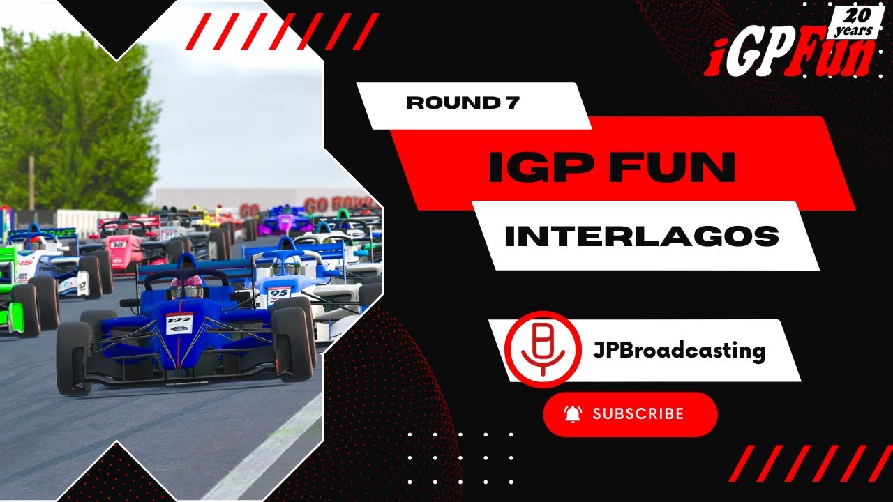 iGPFun Super Formula lights Season 1 2025 Round 7 @ Interlagos