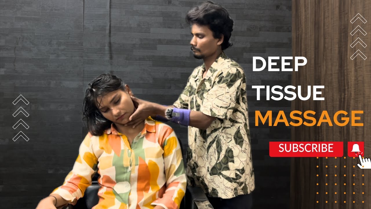 Master cracker asmr deep tissue head massage and neck cracking