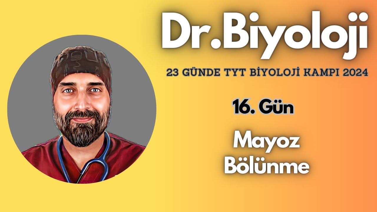 Mayoz | 23 Günde TYT Biyoloji Kampı yks2024 | 10. Sınıf