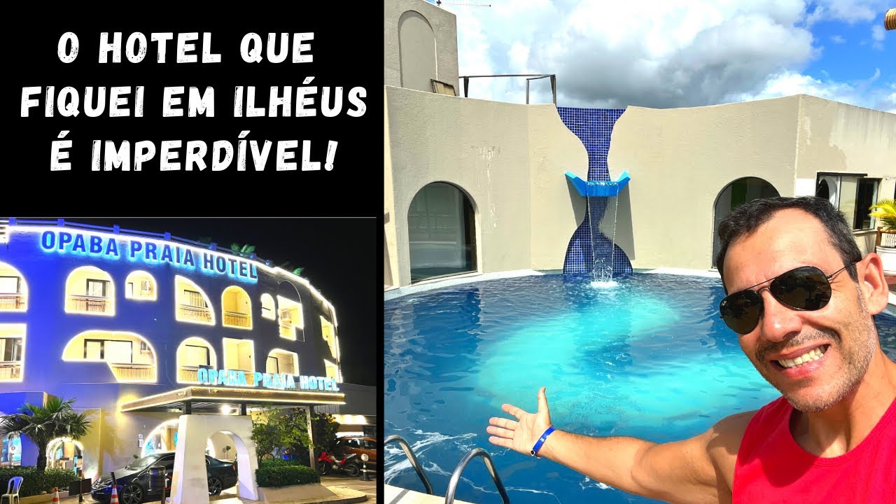 O HOTEL OPABA EM ILHÉUS - ÓTIMO CUSTO-BENEFÍCIO E UMA VISTA IMPERDÍVEL DO AEROPORTO!