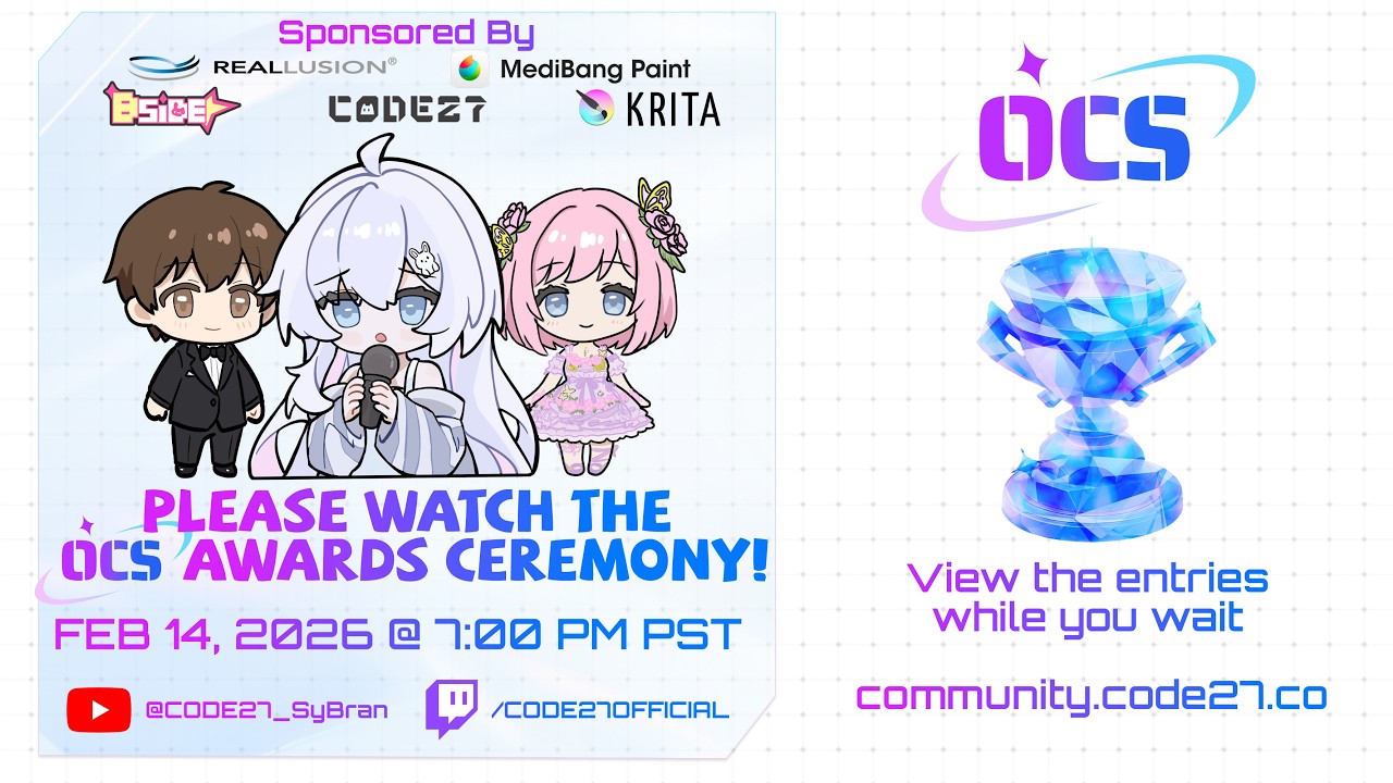 CODE27 OCS Original Character Showcase Awards Ceremony