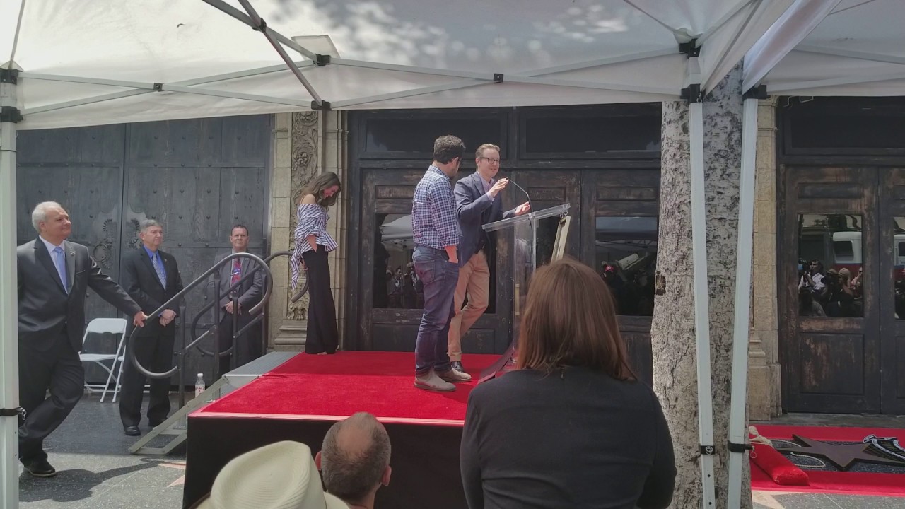 JJ Abrams and Matt Reeves Speech at The Keri Russell Star Ceremony in Hollywood