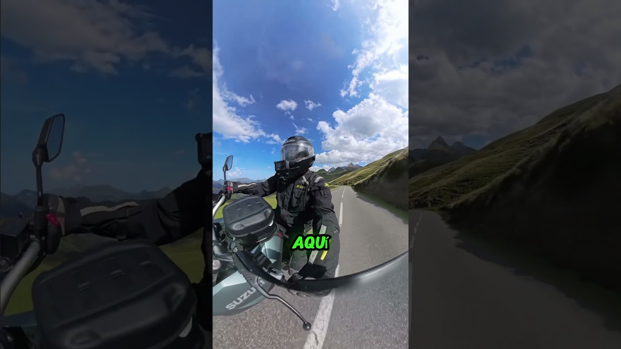 Llego al COL D&rsquo;AUBISQUE con la Suzuki Vstrom 800 TECH