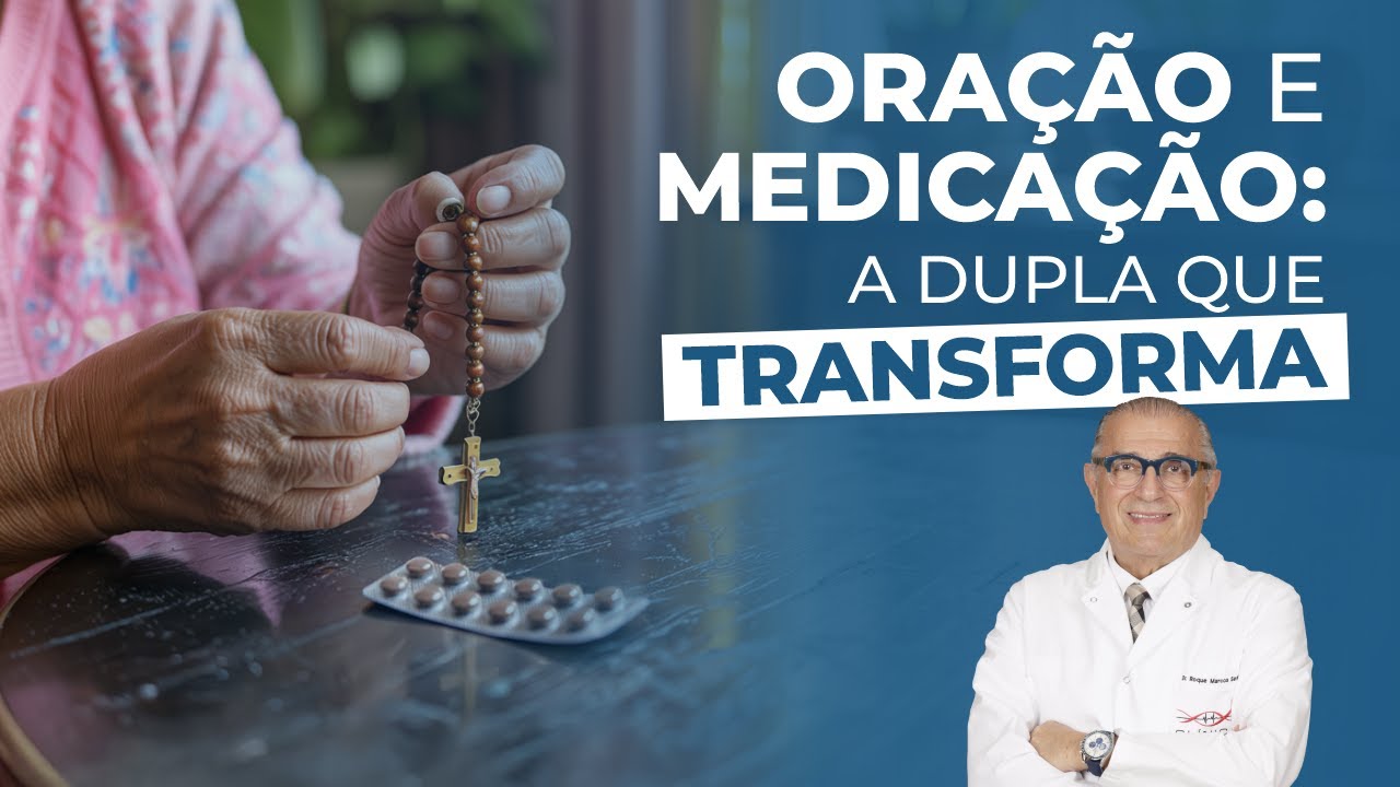 A oração para fazer antes de tomar medicamento